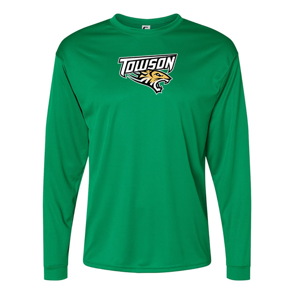Men's Towson Tigers Performance Long Sleeve T-Shirt