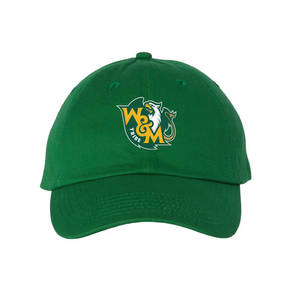 William and Mary Tribe  Valucap Adult Bio-Washed Classic Dad Hat