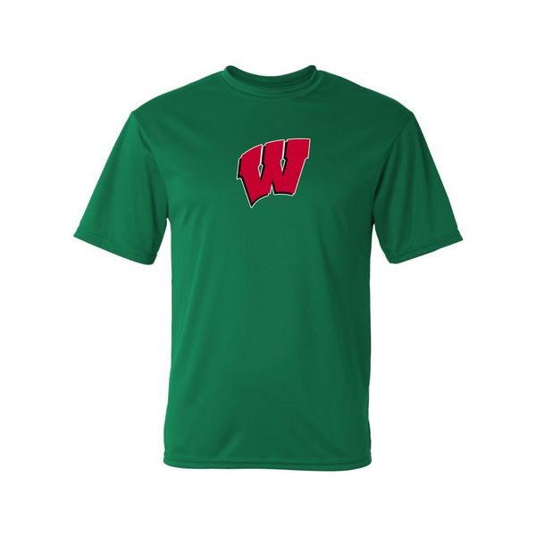 Men's  Wisconsin Badgers Polyester T-Shirt