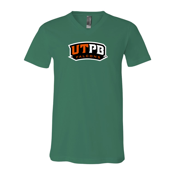UTPB Falcons  BELLA  CANVAS - Jersey V-Neck T-Shirt