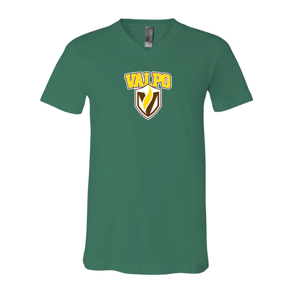 Valparaiso Crusaders BELLA  CANVAS - Jersey V-Neck T-Shirt