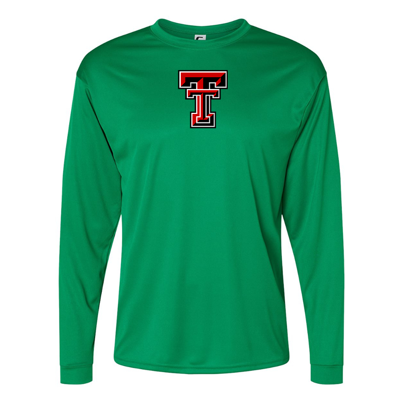 Men's Texas Tech Red Raiders  Performance Long Sleeve T-Shirt