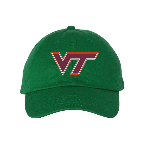 Virginia Tech Hokies Valucap Adult Bio-Washed Classic Dad Hat