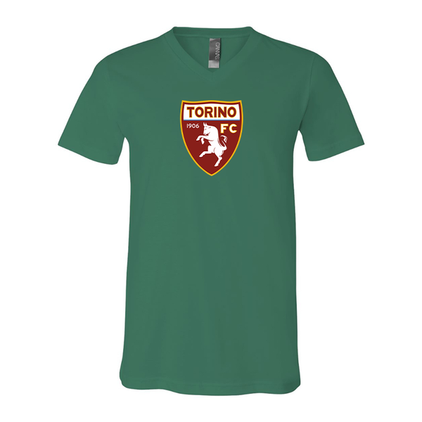 Torino Soccer BELLA  CANVAS - Jersey V-Neck T-Shirt