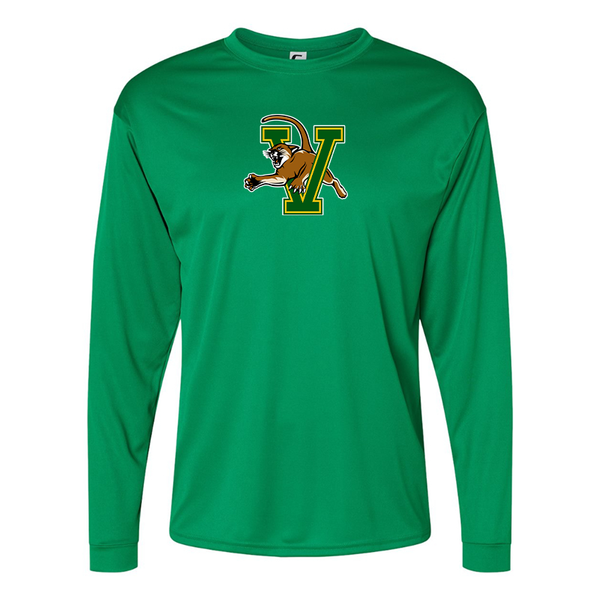 Men's Vermont Catamounts  Performance Long Sleeve T-Shirt