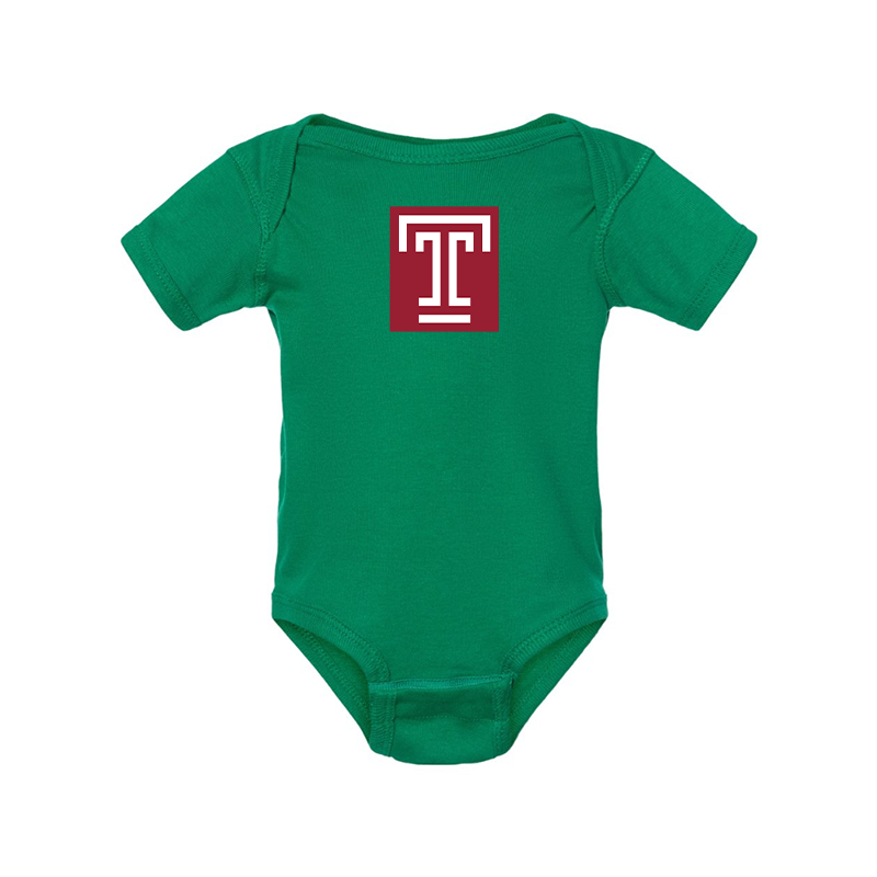Temple Owls  Baby Romper Onesie