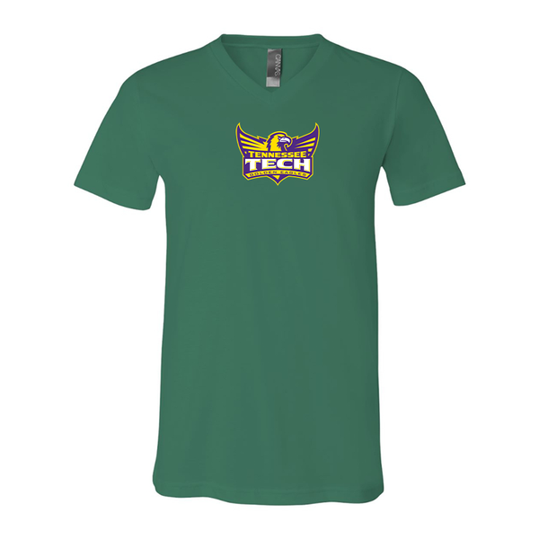 Tennessee Tech Golden Eagles BELLA  CANVAS - Jersey V-Neck T-Shirt