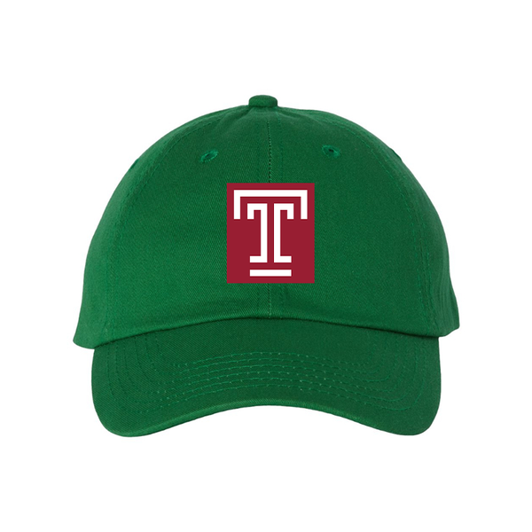 Temple Owls  Valucap Adult Bio-Washed Classic Dad Hat