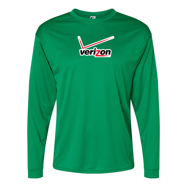 Men's  Verizon Wireless Performance Long Sleeve T-Shirt