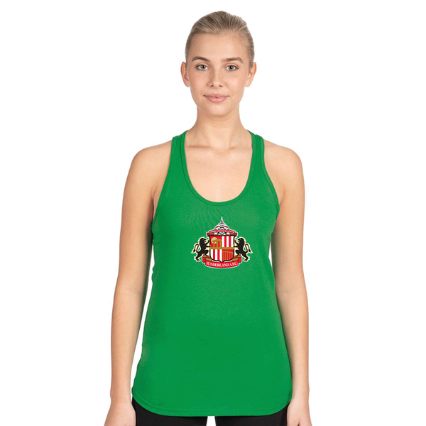Women's Sunderland AFC Soccer Next Level Ideal Racerback Tank