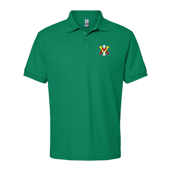 Men's  VMI Keydets Gildan Dry Blend Jersey Polo