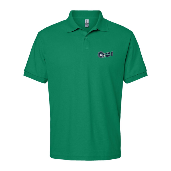 Men's Space Force  Dry Blend Jersey Polo