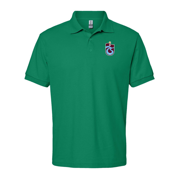 Men's Trabzonspor Soccer Gildan Dry Blend Jersey Polo