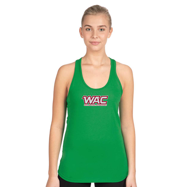 Women's Western Athletic Conference  Next Level Ideal Racerback Tank