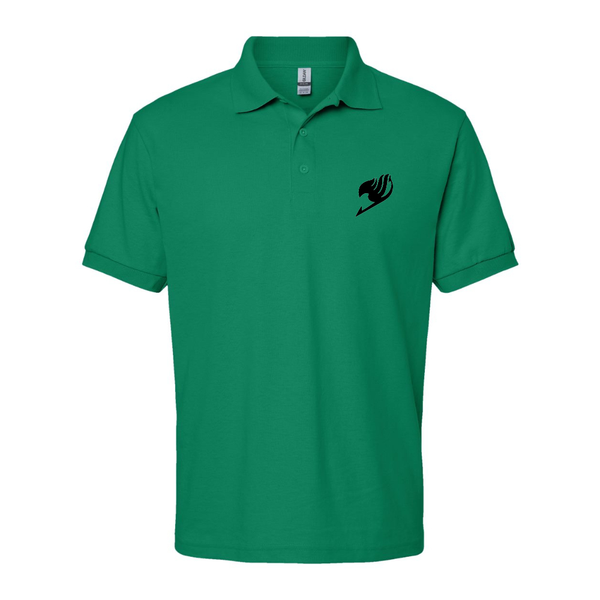 Men's  Fairy Tail   Wildcats Dry Blend Jersey Polo