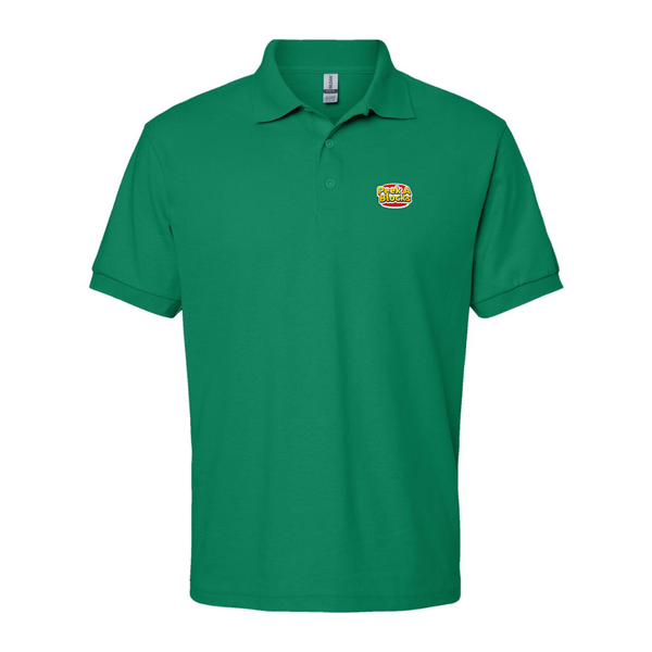 Men's  Peek A Blocks Dry Blend Jersey Polo