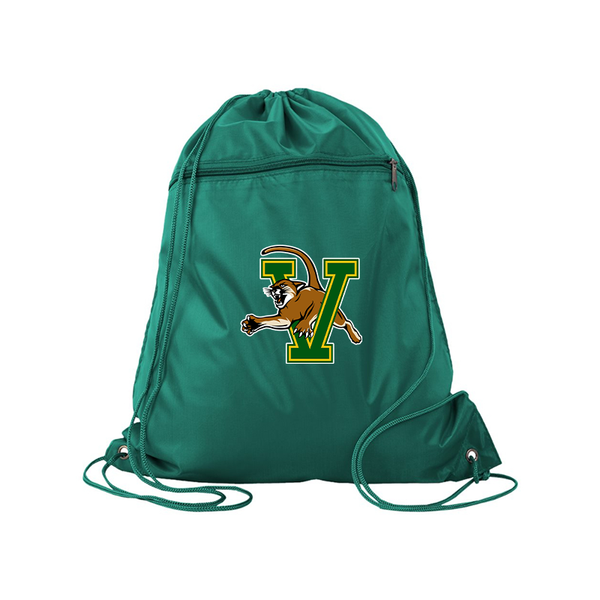 Vermont Catamounts Q-Tees - Polyester Cinchpack
