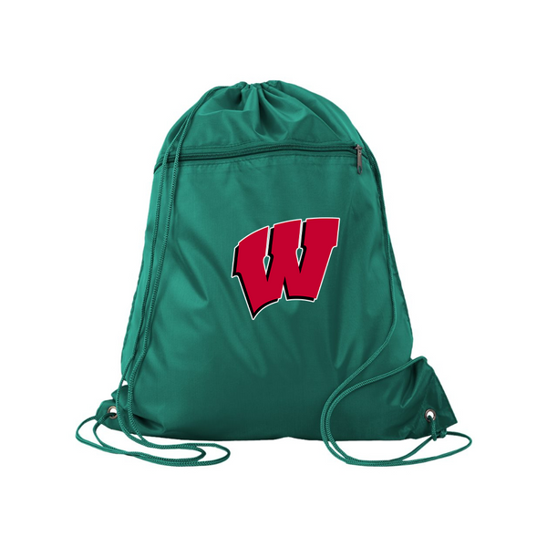 Wisconsin Badgers Q-Tees - Polyester Cinchpack