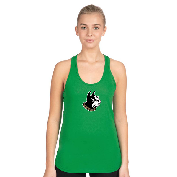 Women's Wofford Terriers Next Level Ideal Racerback Tank