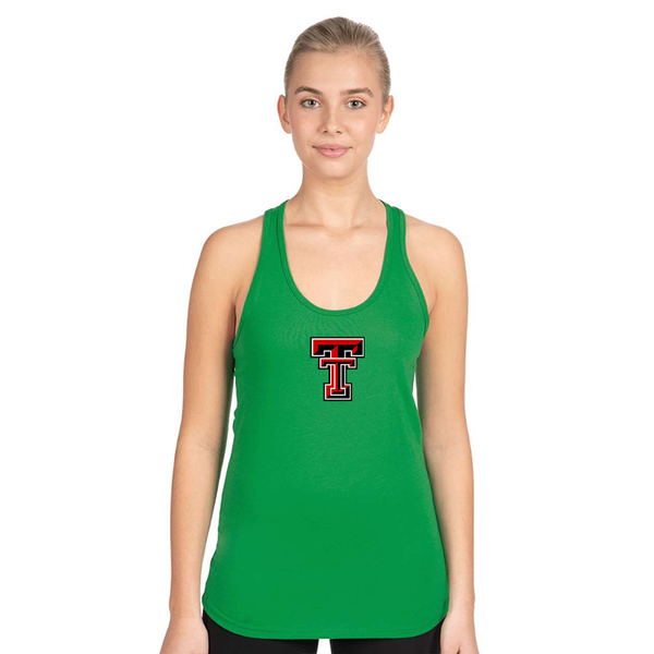 Women's Texas Tech Red Raiders  Next Level Ideal Racerback Tank