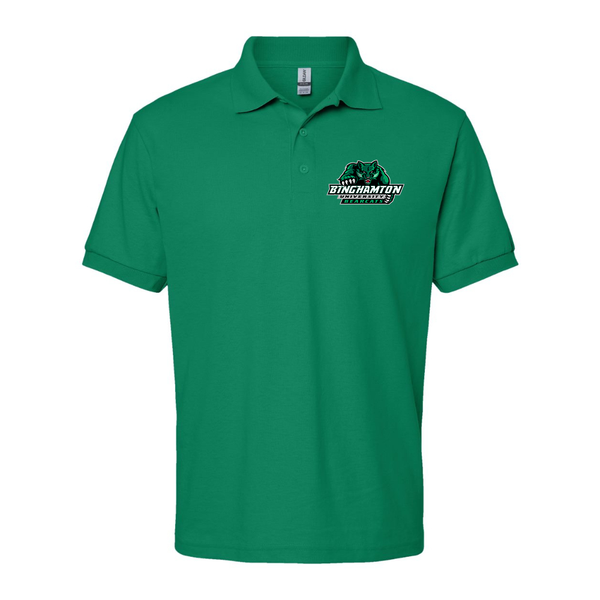 Men's Binghamton Bearcats  Dry Blend Jersey Polo