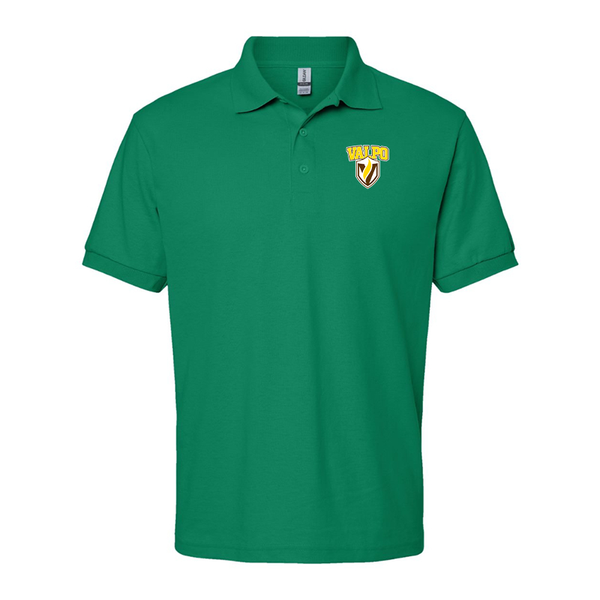 Men's Valparaiso Crusaders Gildan Dry Blend Jersey Polo