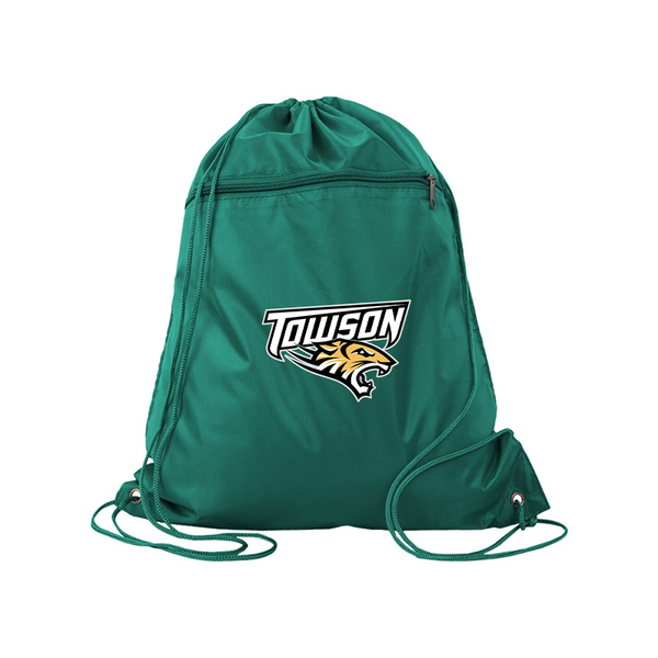 Towson Tigers Q-Tees - Polyester Cinchpack