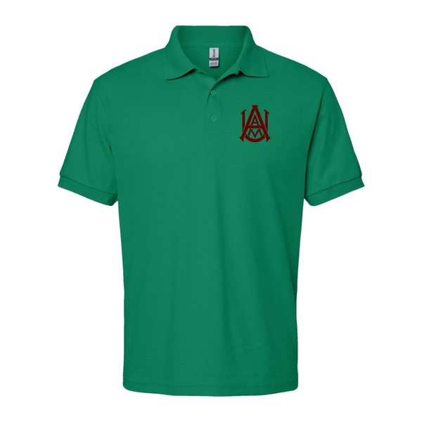 Men's Alabama AM Bulldogs Dry Blend Jersey Polo