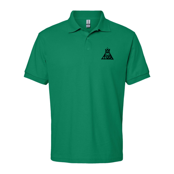 Men's Fall Out Boy Dry Blend Jersey Polo