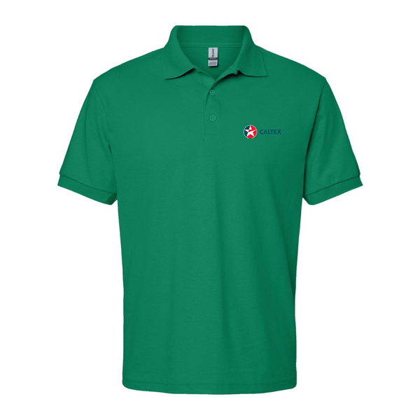 Men's Caltex Gas Station Dry Blend Jersey Polo