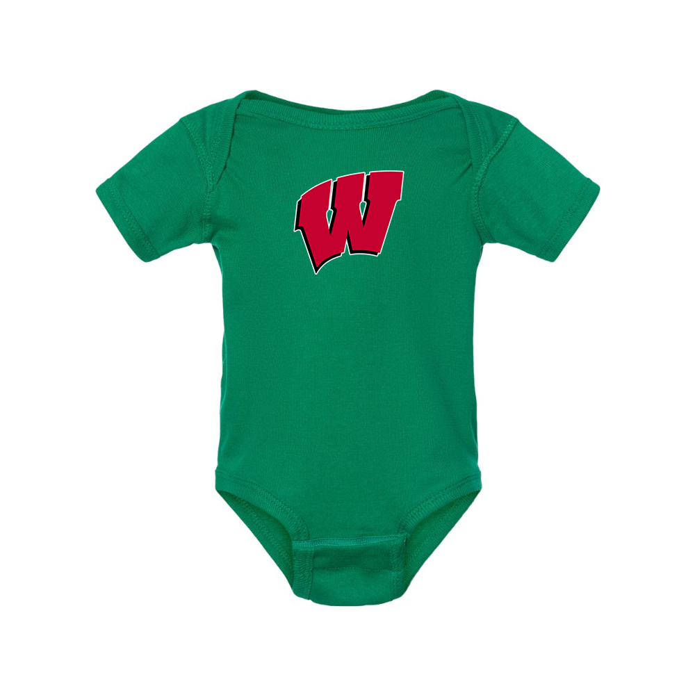 Wisconsin Badgers Baby Romper Onesie