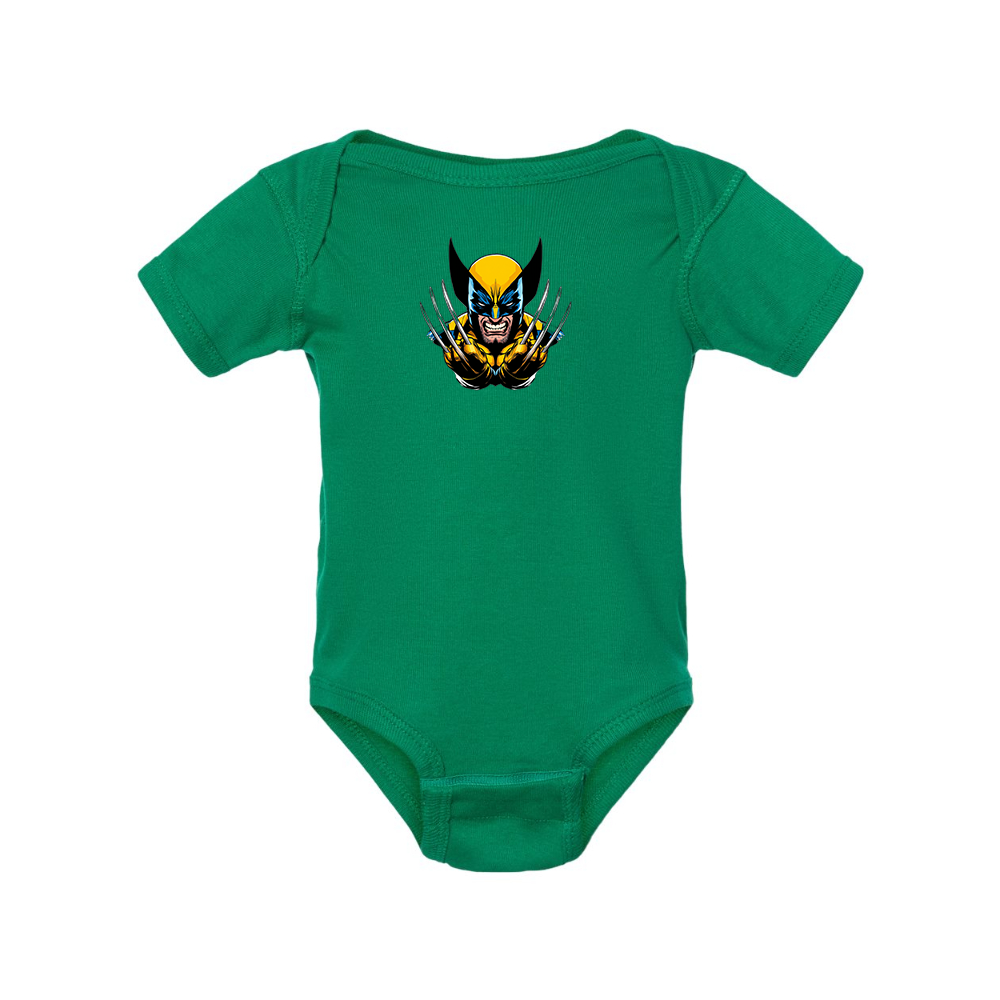 Wolverine 2025 Art   Baby Romper Onesie