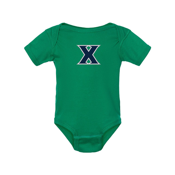 Xavier Musketeers  Rabbit Skins Infant Baby Rib Bodysuit