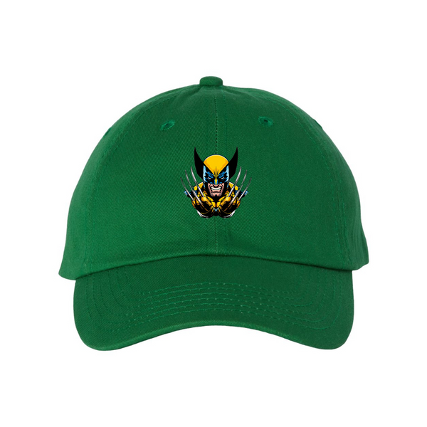 Wolverine 2025 Art   Valucap Adult Bio-Washed Classic Dad Hat