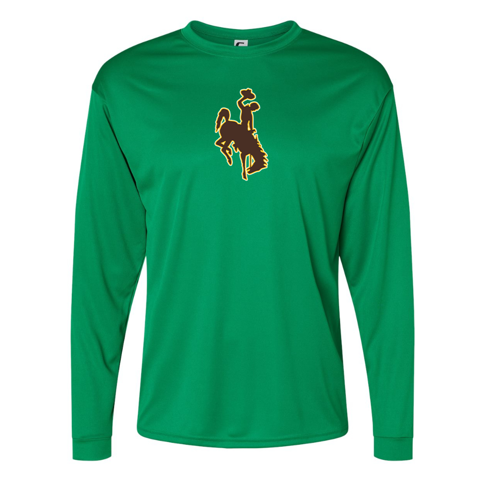 Men's  Wyoming CowboysPerformance Long Sleeve T-Shirt