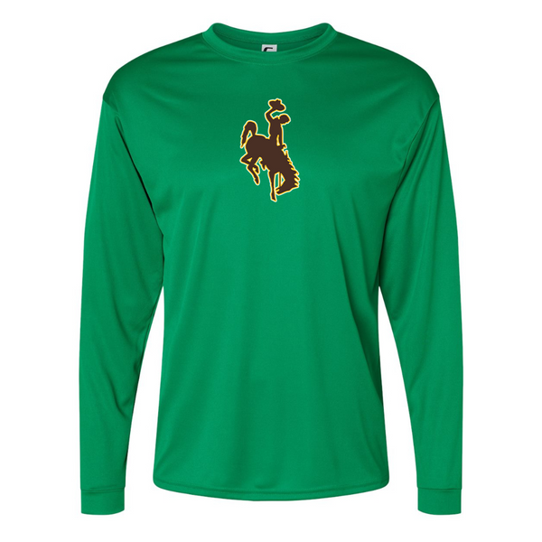 Men's  Wyoming CowboysPerformance Long Sleeve T-Shirt