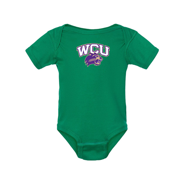 Western Carolina Catamounts  Rabbit Skins Infant Baby Rib Bodysuit