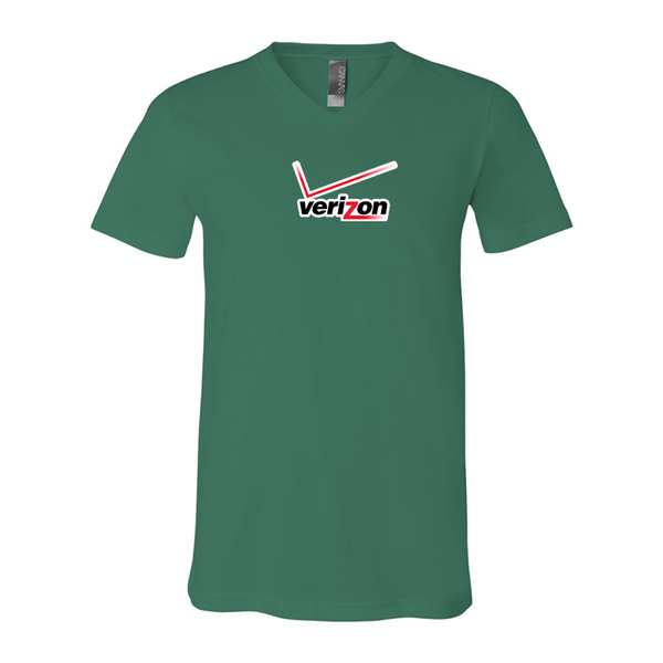 Verizon Wireless BELLA  CANVAS - Jersey V-Neck T-Shirt