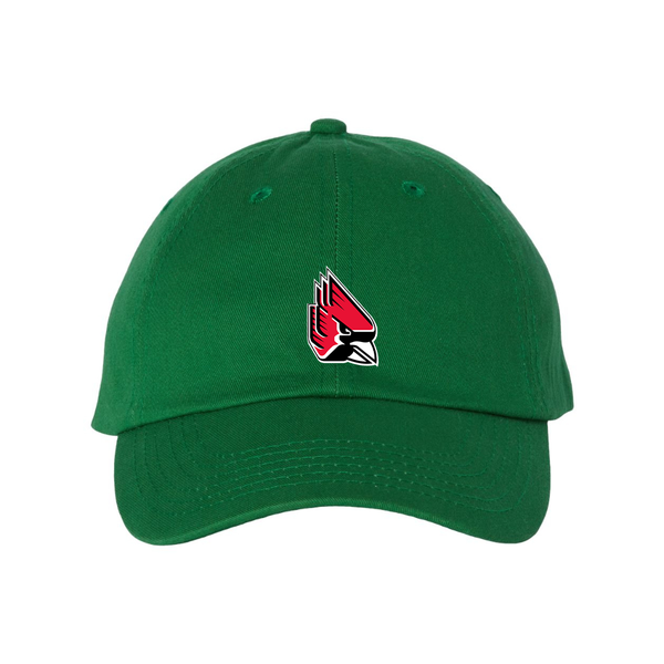 Ball State Cardinals   Valucap Adult Bio-Washed Classic Dad Hat