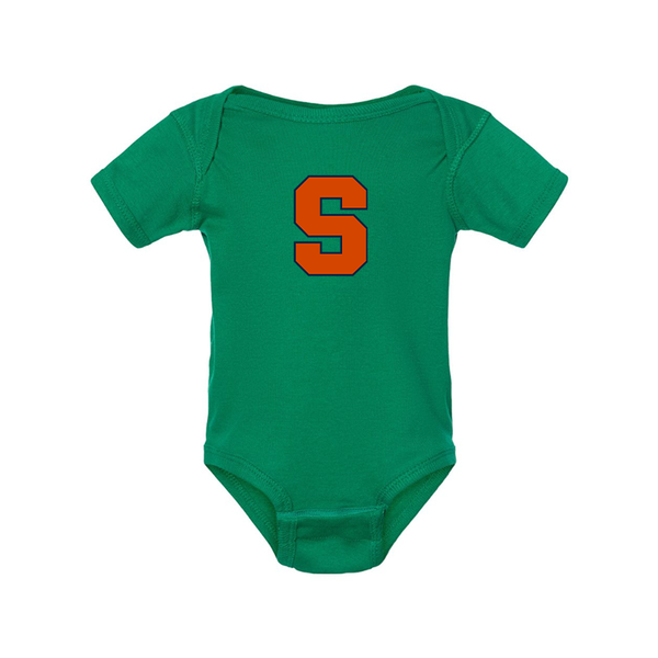 Syracuse Orange  Rabbit Skins Infant Baby Rib Bodysuit