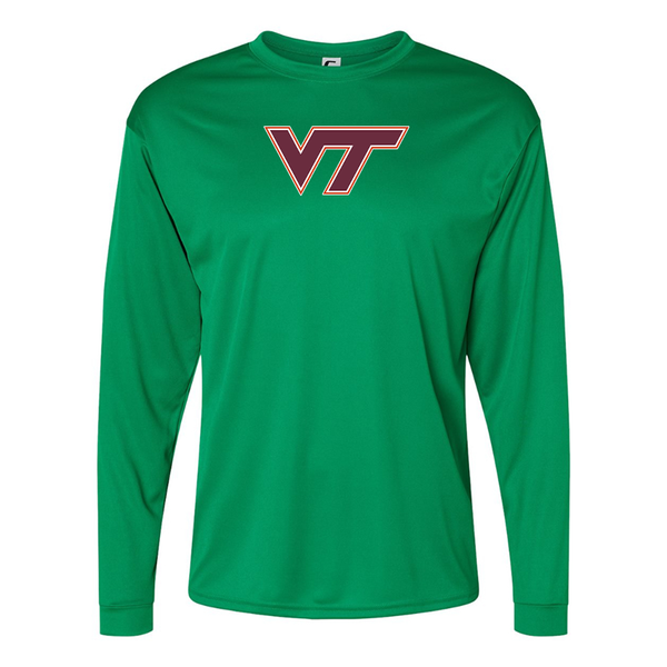 Men's Virginia Tech Hokies Performance Long Sleeve T-Shirt