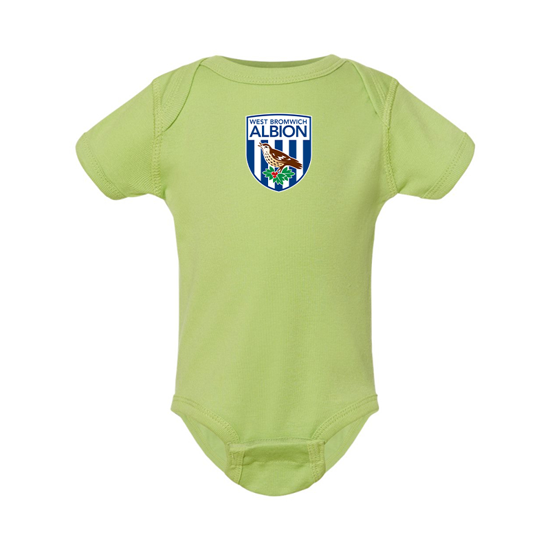 West Bromwich Albion Soccer  Baby Romper Onesie