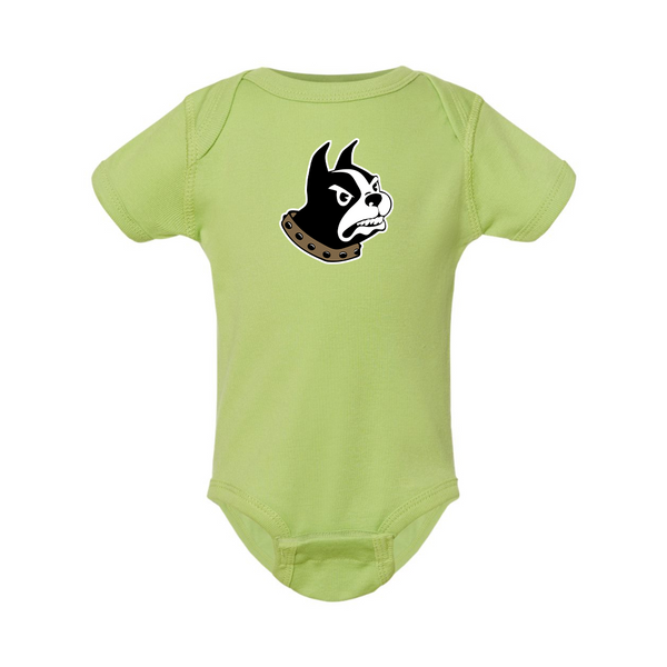 Wofford Terriers   Rabbit Skins Infant Baby Rib Bodysuit