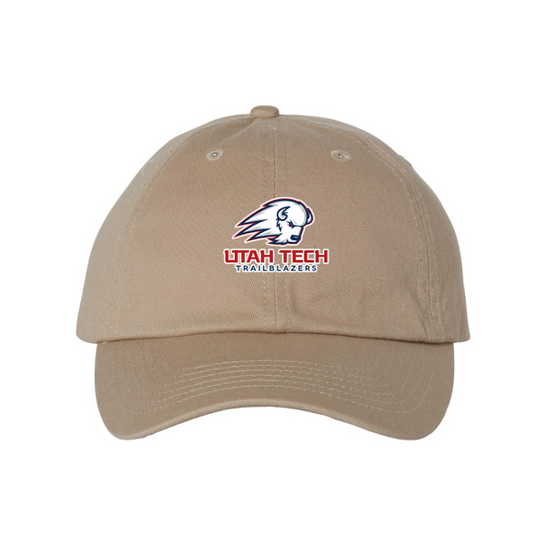 Utah Tech Trailblazers Valucap Adult Bio-Washed Classic Dad Hat