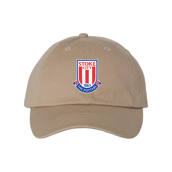 Stoke City Soccer  Valucap Adult Bio-Washed Classic Dad Hat