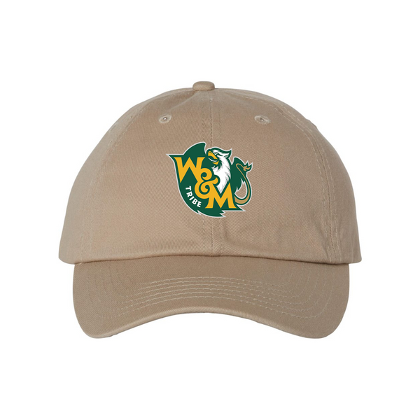 William and Mary Tribe  Valucap Adult Bio-Washed Classic Dad Hat
