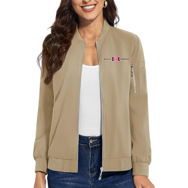 Women's  Baskin-Rоbbins Premium Bomber Jacket Outerwear