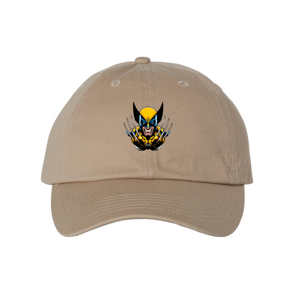 Wolverine 2025 Art   Valucap Adult Bio-Washed Classic Dad Hat