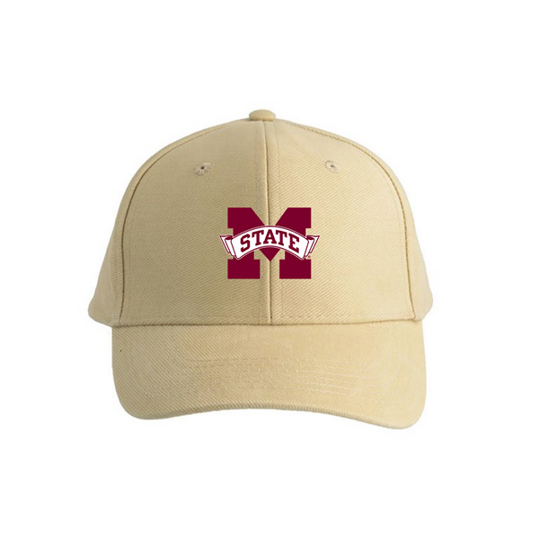 Mississippi State Bulldogs Logo Dad Baseball Cap Hat