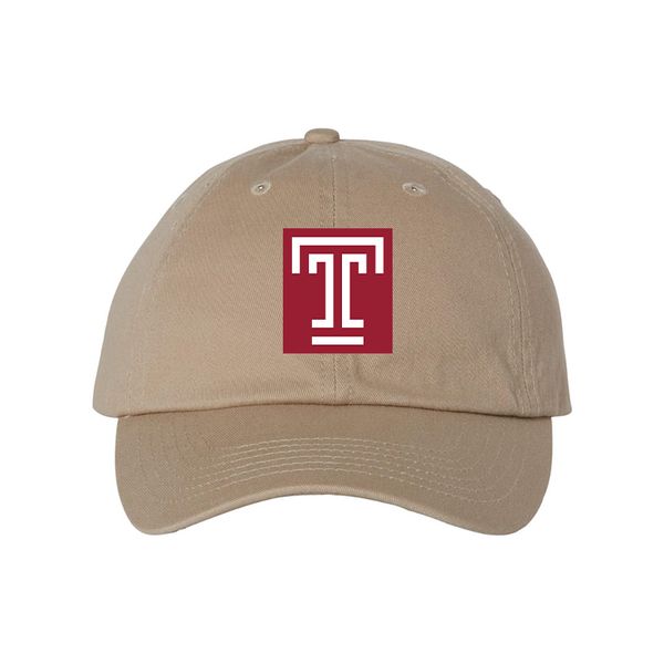 Temple Owls  Valucap Adult Bio-Washed Classic Dad Hat